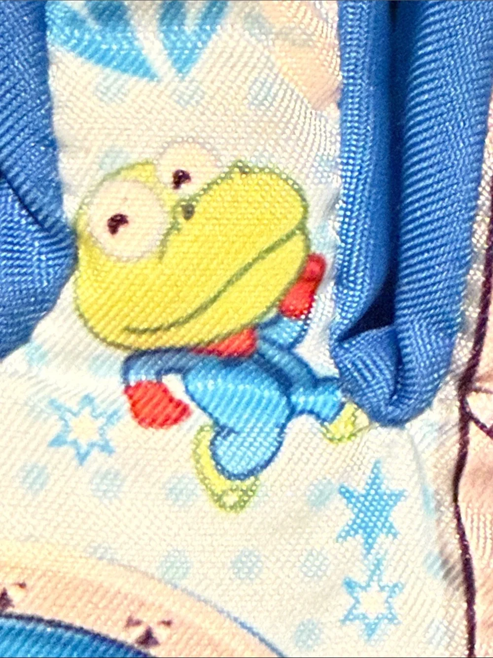 Pororo Blue Kids Winter Gloves with Cartoon Design